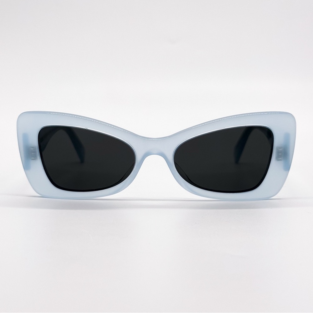 NEW CELINE CL40236I 84A BUTTERFLY BLUE GREY WOMEN SUNGLASSES CELINE - Picture 3 of 10